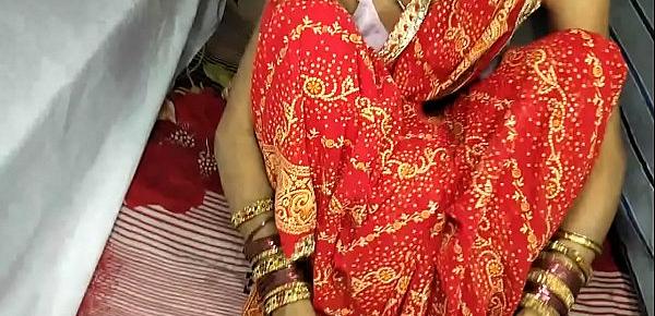  Desi Anita ki chudai in Red saree with Desi video